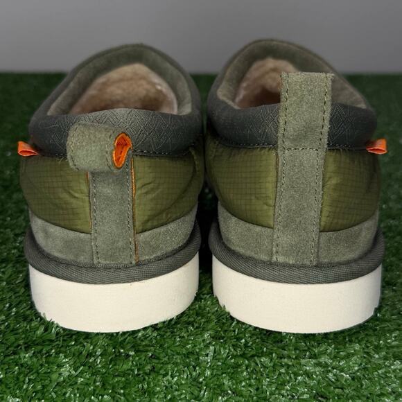 UGG Tasman LTA Burnt Olive Men’s 9 Sheepskin Comfort Slippers NEW